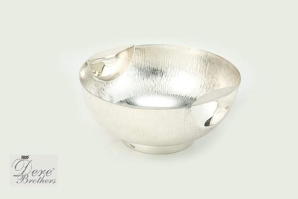 Line Hammered Bowl