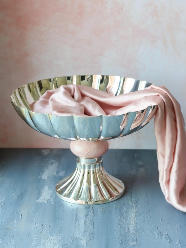 Centrepiece Quinine Design Pink Quartz Bowl - Image 3