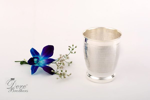 Hammered Bank Silver Glass - Image 2