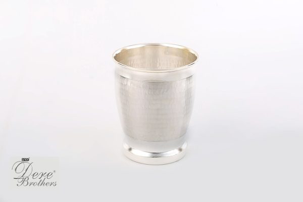 Hammered Bank Silver Glass - Image 3