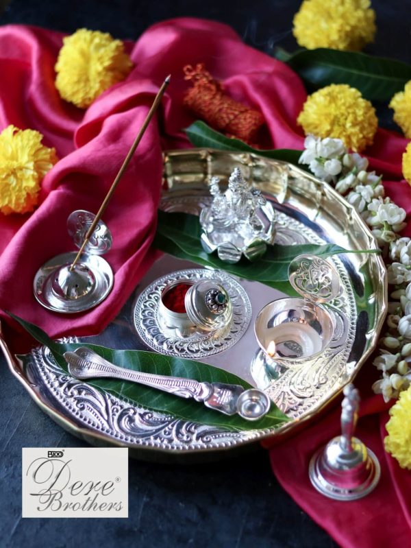 Nakshi Kamal Pooja Thali - Image 4