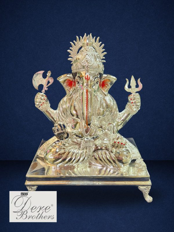 Ganpati Idol - 11 Inch Height - Image 2