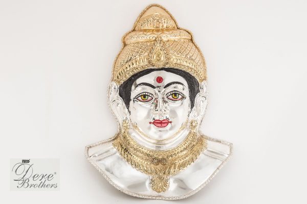 Aai Ekveera Silver Mukut