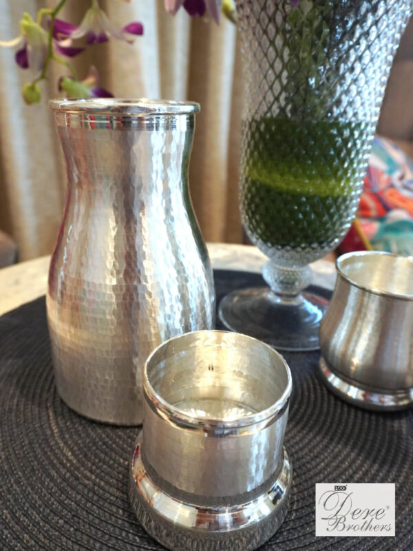 Pure Silver Water Bedside Carafe